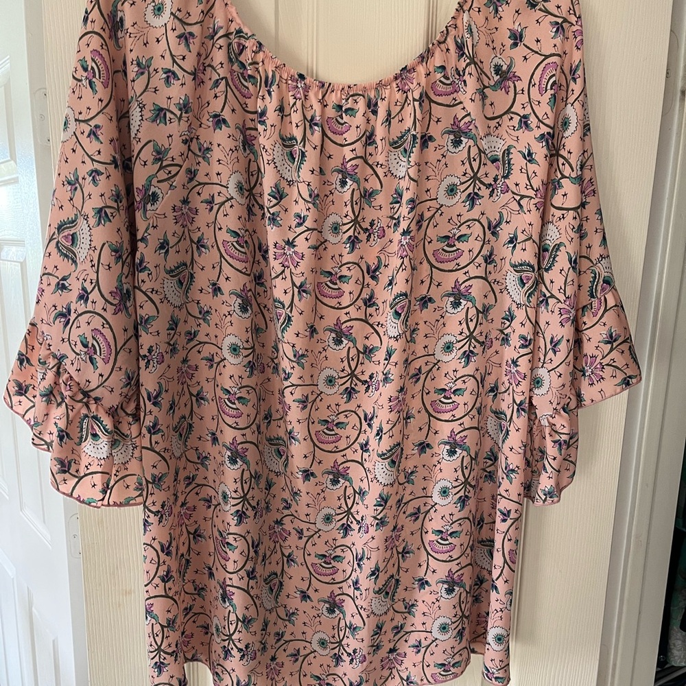 Two cute, comfortable loose fitting blouses. $10 EACH